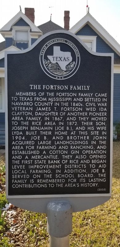The Fortson Family Marker image. Click for full size.