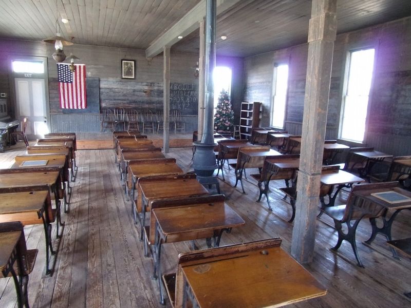 Renner School (1888) interior image. Click for full size.