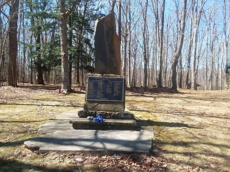 The Battle of Droop Mountain Marker image. Click for full size.