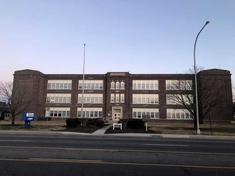 Seaford Middle School, formerly Seaford High School image. Click for full size.