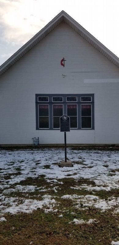 First Methodist Church of Richland and Marker. Click for full size. First Methodist Church of Richland and Marker image. Click for full size.