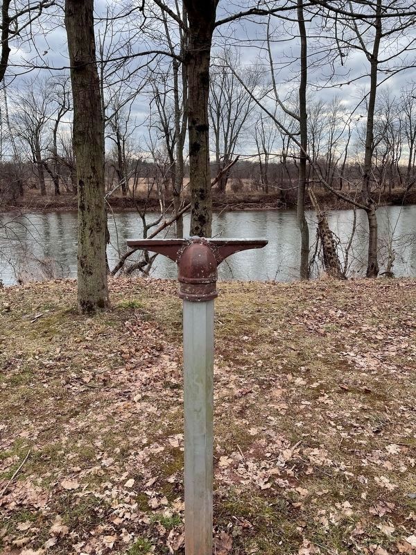 Raritan Water Power Canal Marker image. Click for full size.