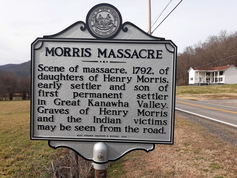 Morris Massacre Marker image. Click for full size.
