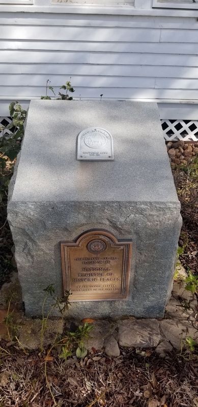 National Register of Historic Places Marker and United Methodist Historic Site No. 131. Click for full size. National Register of Historic Places Marker and United Methodist Historic Site No. 131 image. Click for full size.