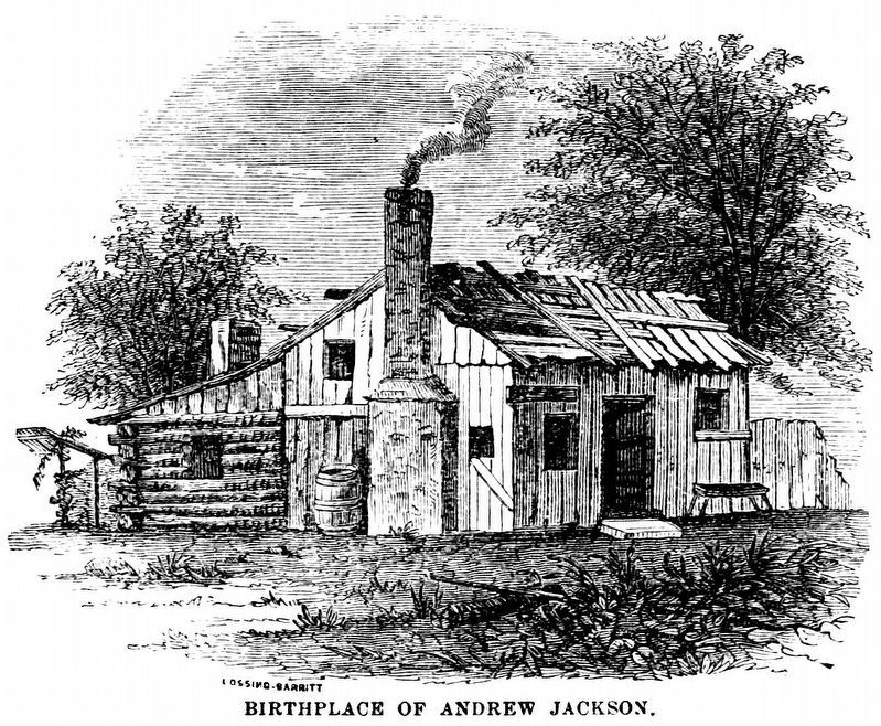 Birthplace of Andrew Jackson image. Click for full size.