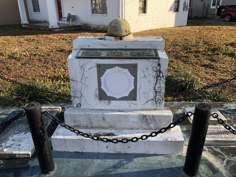 American Legion Memorial. Click for full size. American Legion Memorial image. Click for full size.