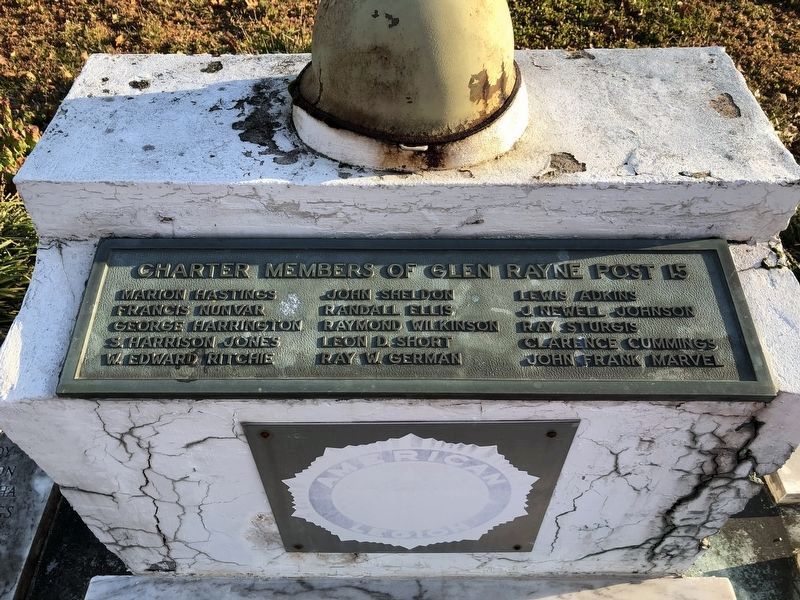American Legion Memorial. Click for full size. American Legion Memorial image. Click for full size.