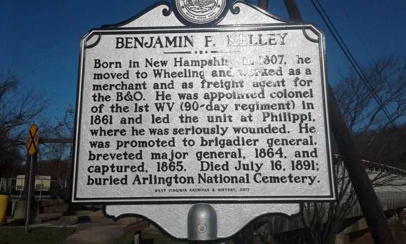 Benjamin F. Kelly Marker image. Click for full size.