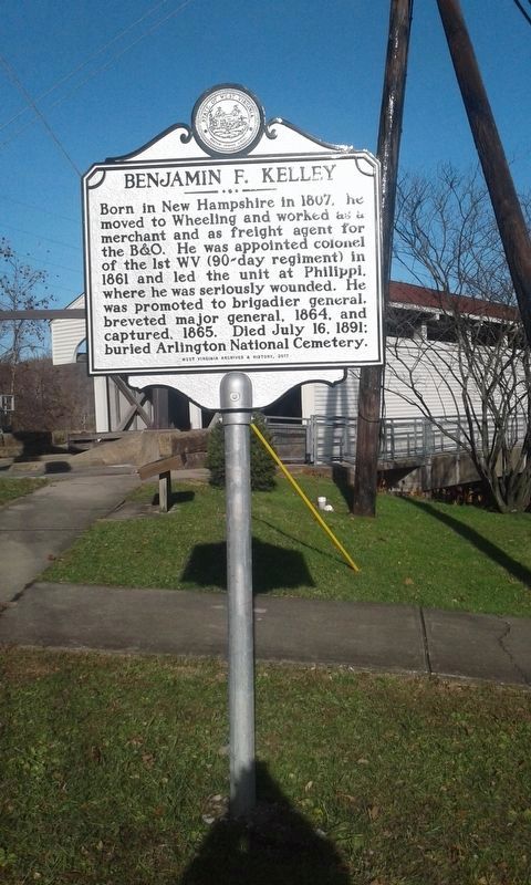 Benjamin F. Kelley Marker image. Click for full size.