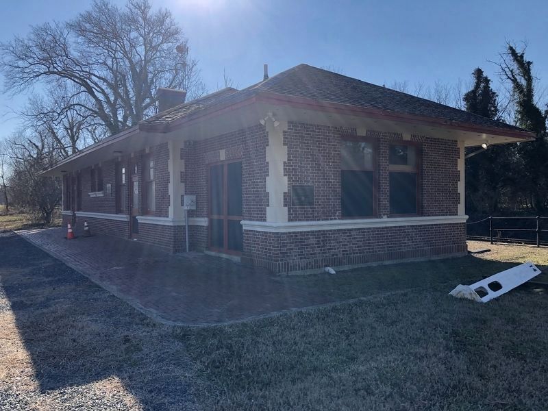Pocomoke City Historic Railroad Station. Click for full size. Pocomoke City Historic Railroad Station image. Click for full size.