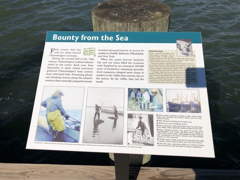 Bounty from the Sea Marker image. Click for full size.
