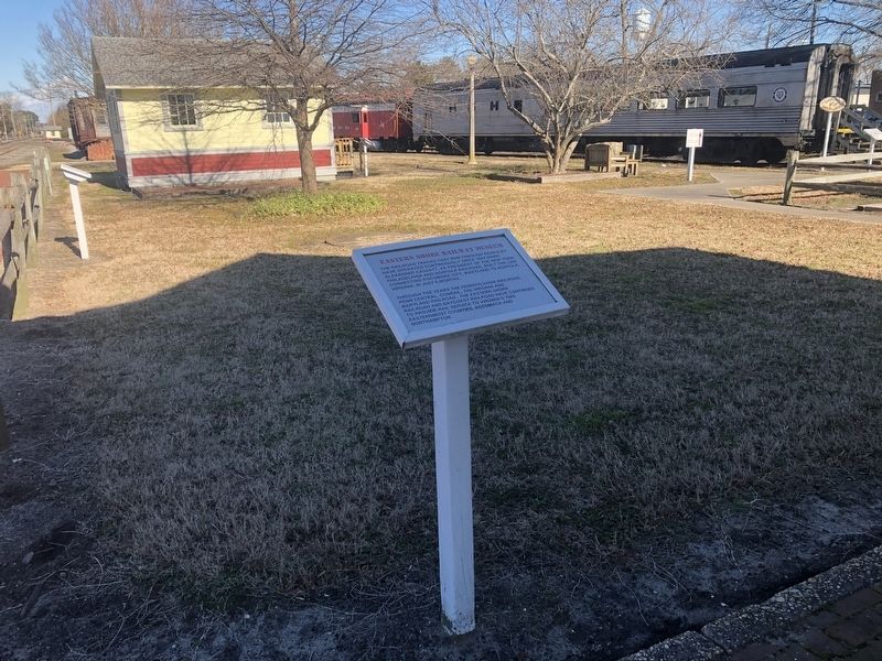 The Railroad Tracks That Run Through Parksley Marker. Click for full size. The Railroad Tracks That Run Through Parksley Marker image. Click for full size.
