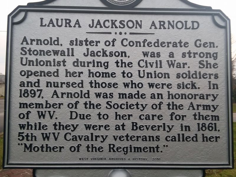 Laura Jackson Arnold Marker image. Click for full size.