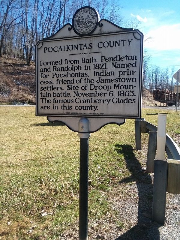 Pocahontas County Marker image. Click for full size.