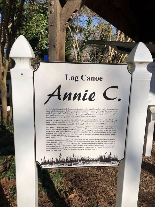 <i>Annie C.</i> Marker image. Click for full size.