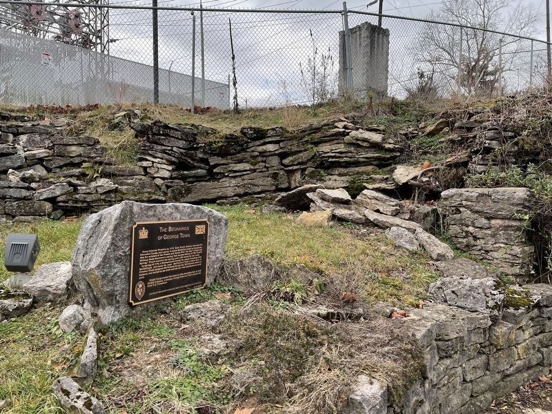 The Beginnings of George Town Marker. Click for full size. The Beginnings of George Town Marker image. Click for full size.