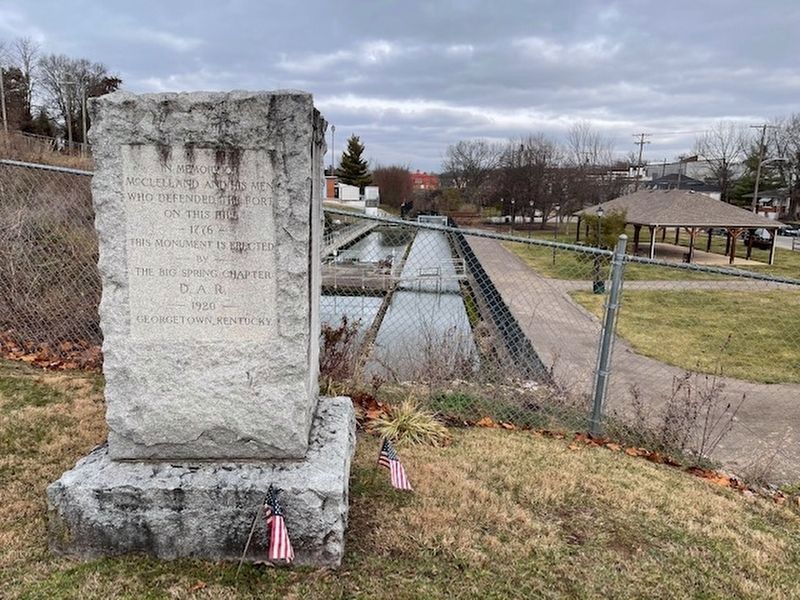 Scott County Revolutionary War Memorial. Click for full size. Scott County Revolutionary War Memorial image. Click for full size.