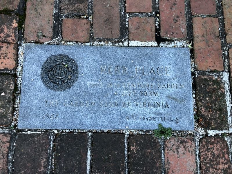 Additional plaque on the grounds. Click for full size. Additional plaque on the grounds image. Click for full size.