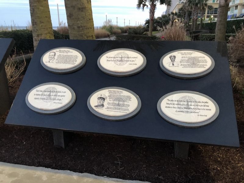 Virginia Beach Law Enforcement Memorial. Click for full size. Virginia Beach Law Enforcement Memorial image. Click for full size.