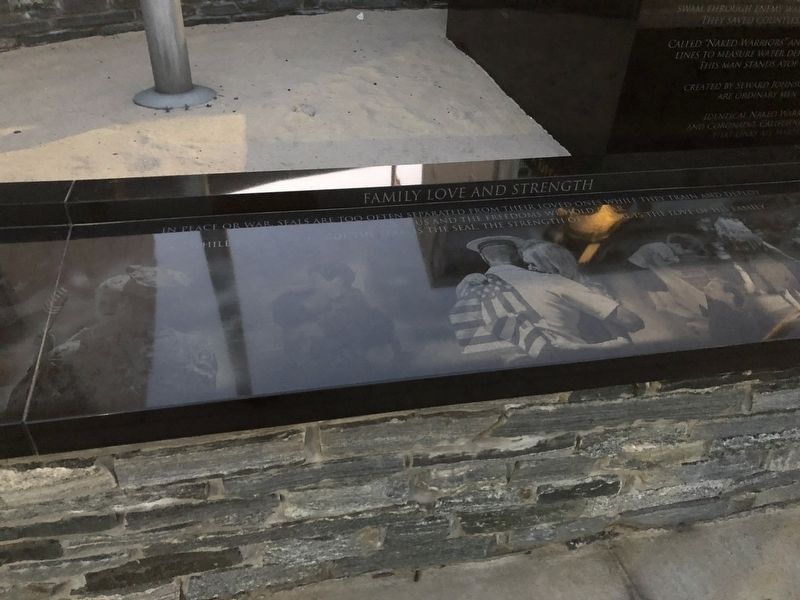 Navy <small>SEAL</small> Monument image. Click for full size.
