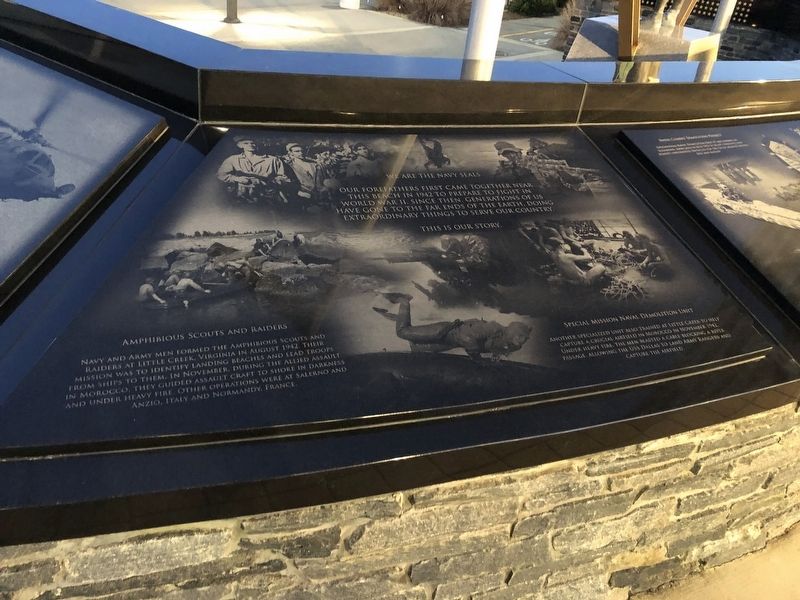 Navy <small>SEAL</small> Monument image. Click for full size.