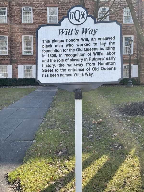 Will’s Way Marker. Click for full size. Will’s Way Marker image. Click for full size.