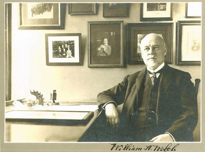 William H. Welch, circa 1911 image. Click for full size.