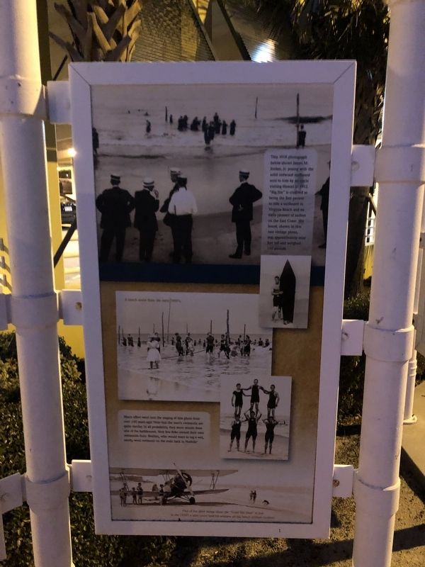 A Day at the Beach Marker image. Click for full size.