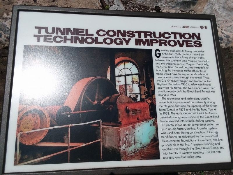 Tunnel Construction Technology Improves Marker image. Click for full size.