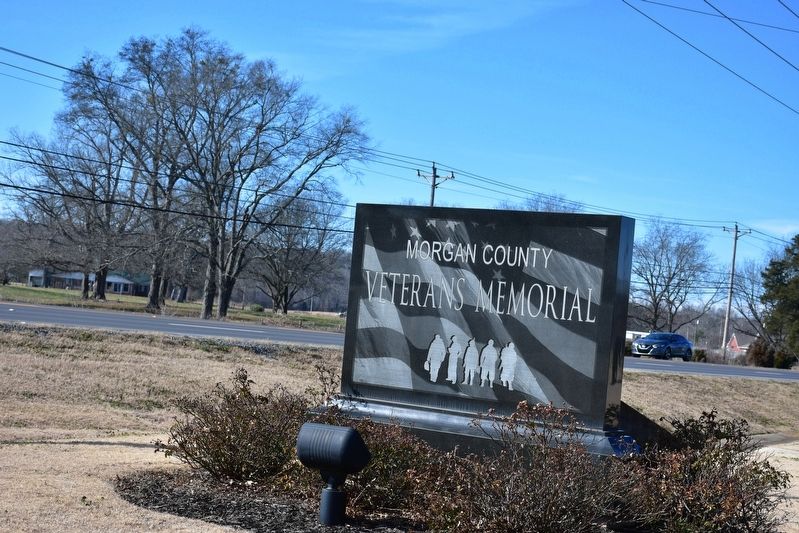 Morgan County Veterans Memorial image. Click for full size.