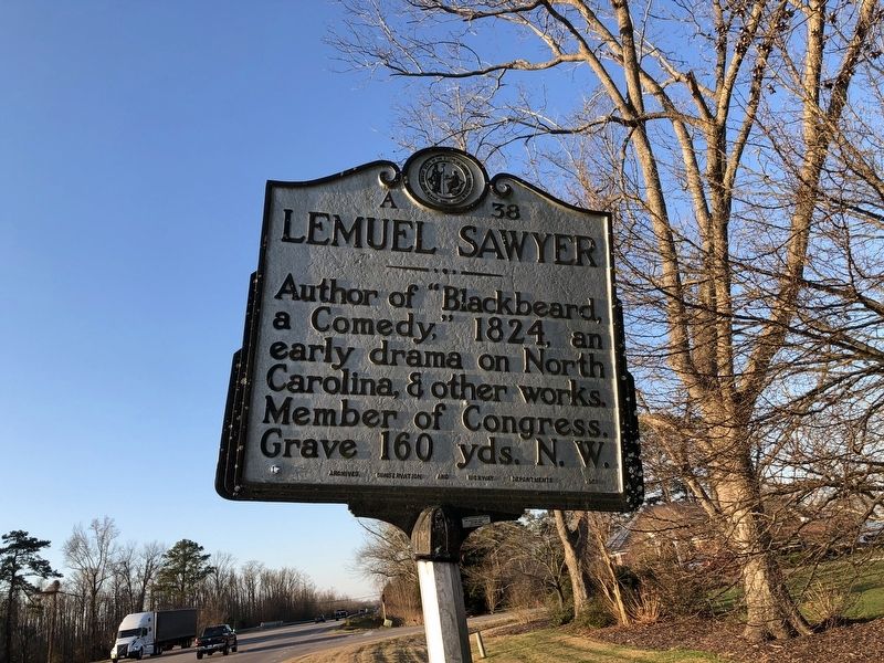Lemuel Sawyer Marker image. Click for full size.