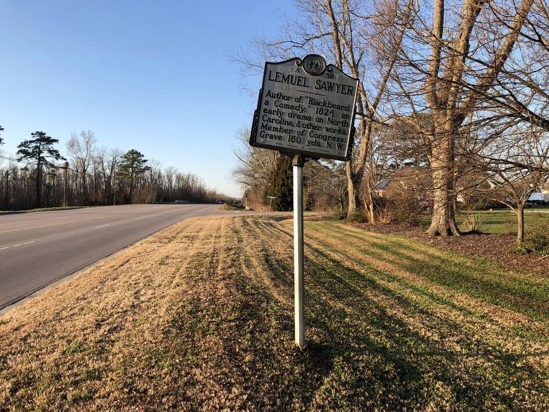Lemuel Sawyer Marker image. Click for full size.