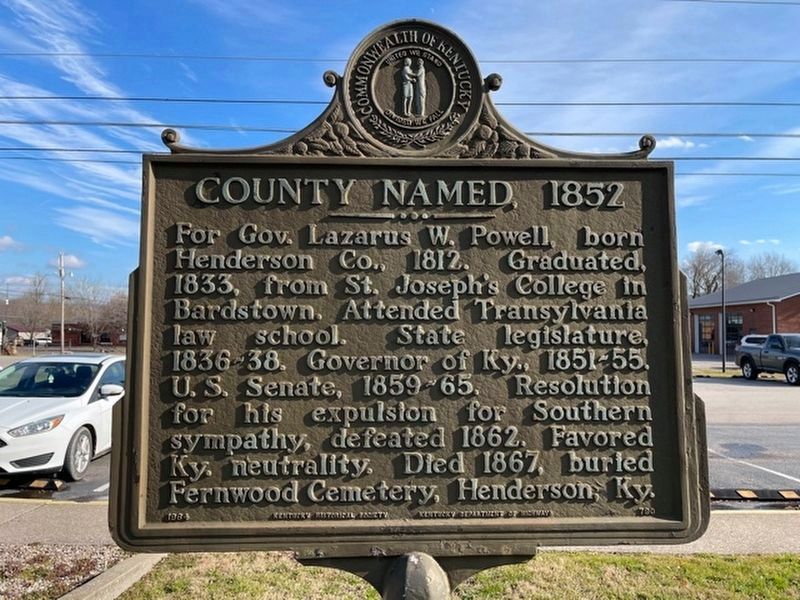 County Named, 1852 Marker image. Click for full size.