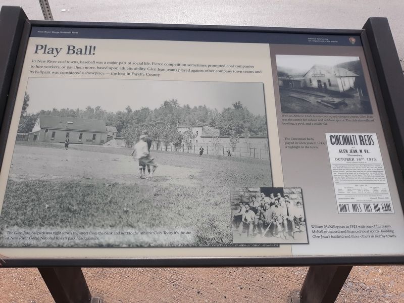 Play Ball! Marker. Click for full size. Play Ball! Marker image. Click for full size.