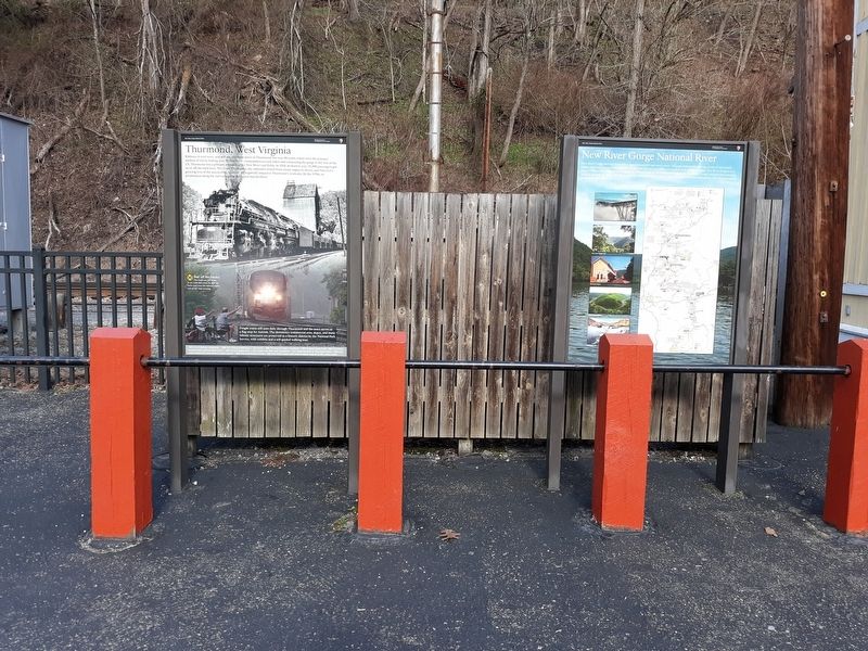 New River Gorge National River Marker image. Click for full size.