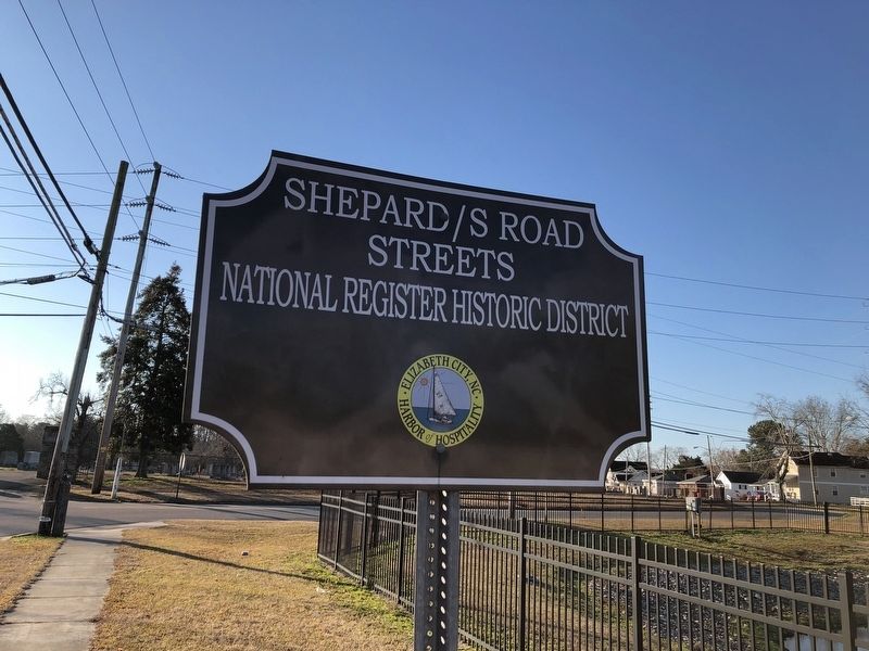 Shepard / S Road Streets Marker image. Click for full size.