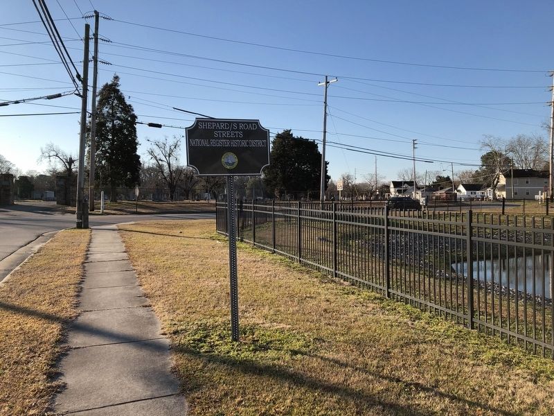 Shepard / S Road Streets Marker image. Click for full size.