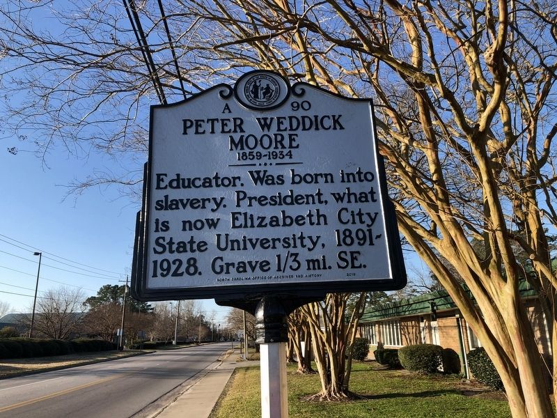 Peter Weddick Moore Marker image. Click for full size.