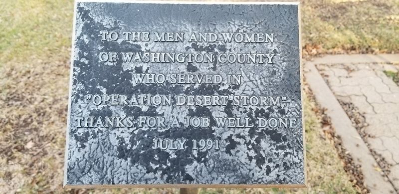 Second Memorial marker image. Click for full size.