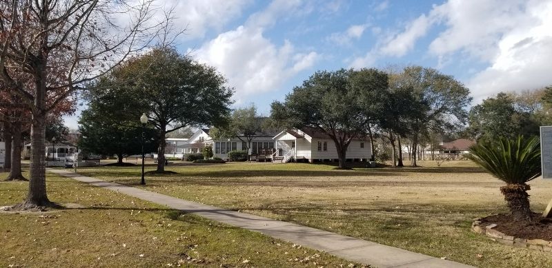 The entrance to the Katy Heritage Park image. Click for full size.