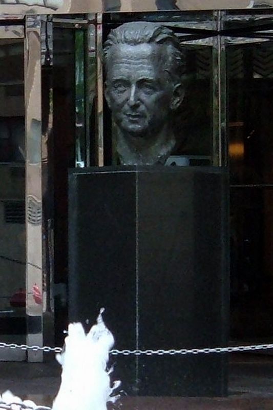 Dag Hammarskjold bust. Click for full size. Dag Hammarskjold bust image. Click for full size.