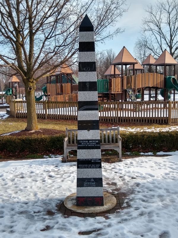 Novi Baseline Obelisk — Side 3. Click for full size. Novi Baseline Obelisk — Side 3 image. Click for full size.