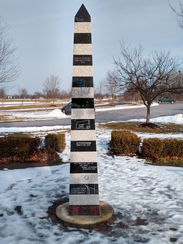 Novi Baseline Obelisk — Side 4. Click for full size. Novi Baseline Obelisk — Side 4 image. Click for full size.