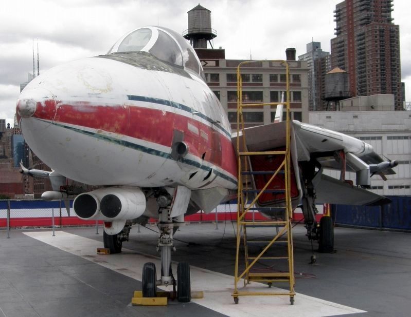 Intrepid's Grumman F-14 Tomcat, 2009 image. Click for full size.
