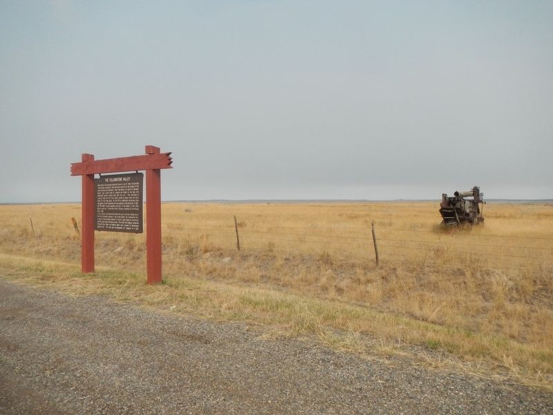 The Yellowstone Valley Marker image. Click for full size.