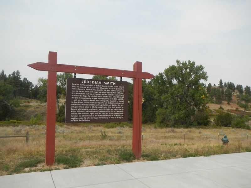Jedediah Smith Marker image. Click for full size.
