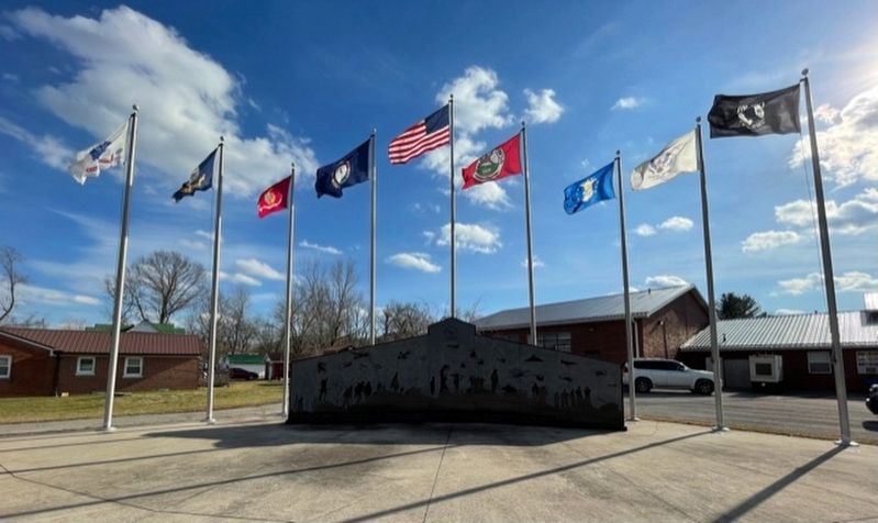 Powell County Veterans Memorial. Click for full size. Powell County Veterans Memorial image. Click for full size.