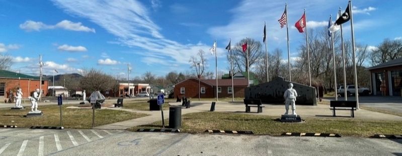 Powell County Veterans Memorial. Click for full size. Powell County Veterans Memorial image. Click for full size.