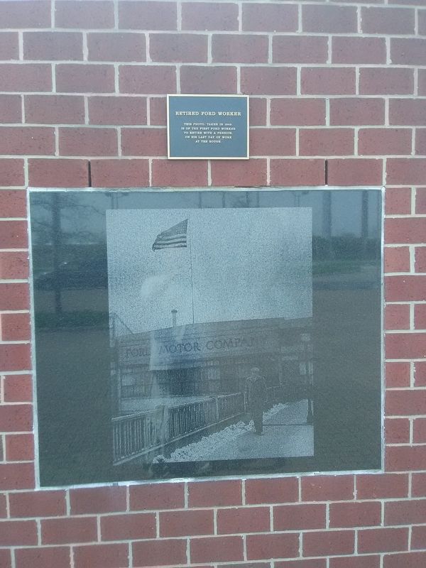 Retired Ford Worker Marker. Click for full size. Retired Ford Worker Marker image. Click for full size.
