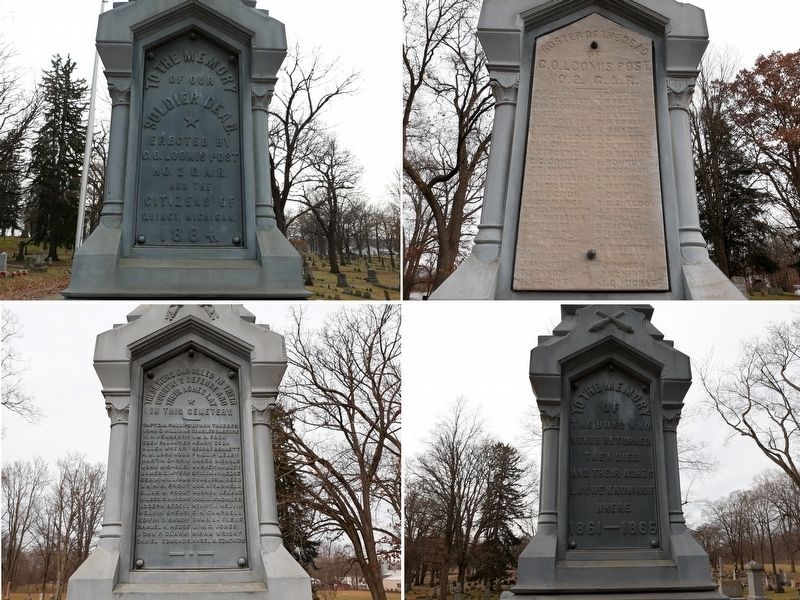 Quincy Civil War Memorial image. Click for full size.